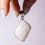 MantraMani® Moonstone Crystal Pendant | Natural Gemstone Necklace for Intuition, Balance & Spiritual Jewelry