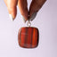MantraMani® Red Tiger's Eye Crystal Square Pendant