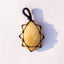 MantraMani® Yellow Aventurine Crystal Crochet Pendant