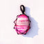 MantraMani® Pink Onyx Crystal Crochet Pendant