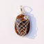 MantraMani® Mahogany Crystal Pendant