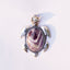 MantraMani® Amethyst Crystal Turtle Pendant