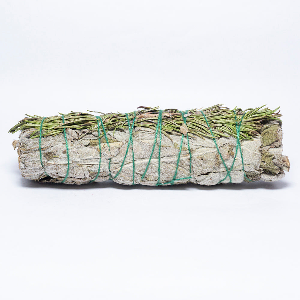 MantraMani® ROSEMARY & SAGE (Rosemary / Pavitra Shanti) – Smudge Stick | Amplifi