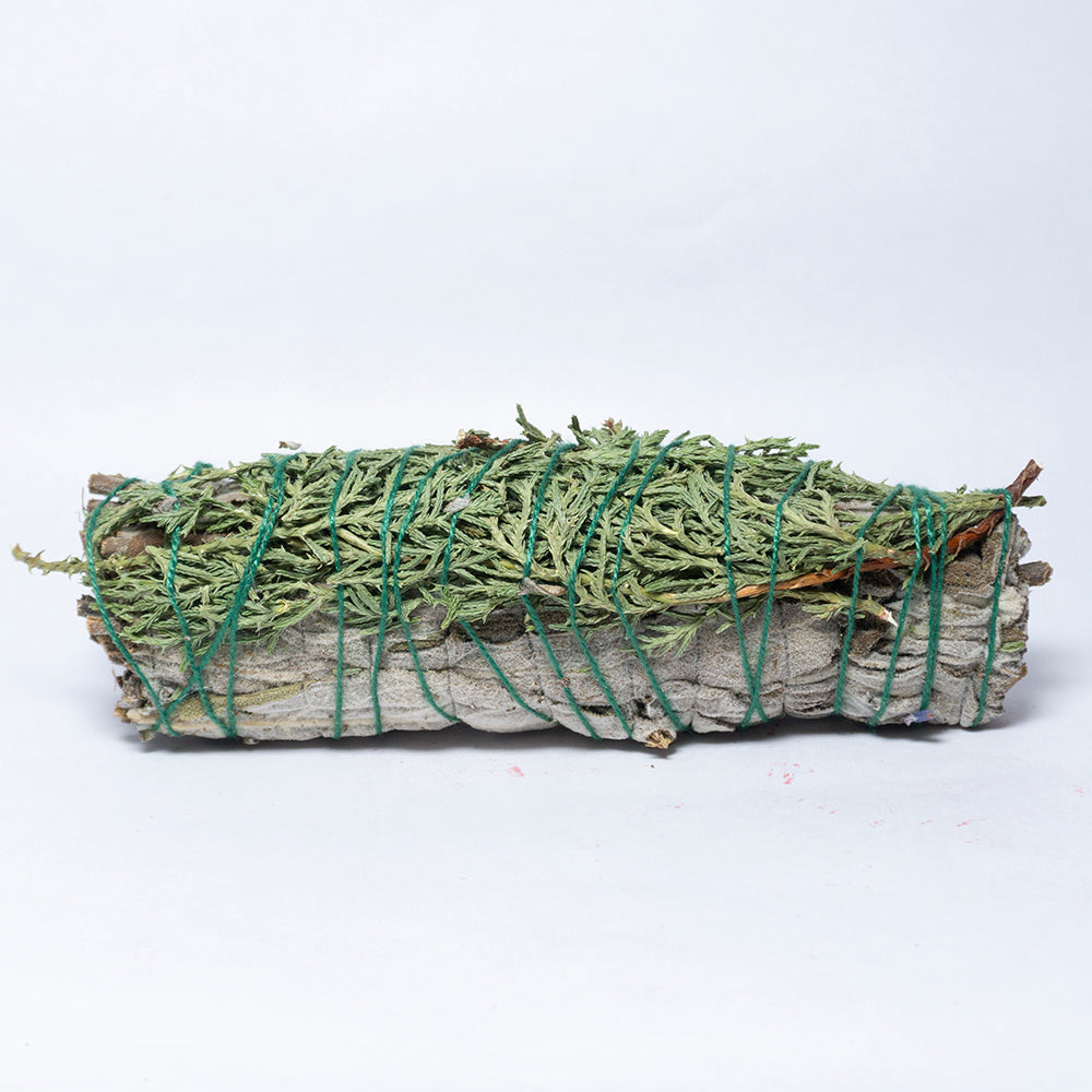 MantraMani® CEDAR & SAGE (Devadaru / Pavitra Shanti) – Smudge Stick | Vastu Prot
