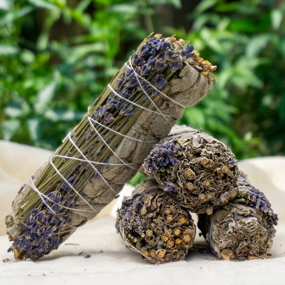 MantraMani LAVENDER & SAGE Smudge Stick