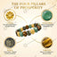 MantraMani® Dhan Vriddhi™ Oval Faceted Money Magnet Bracelet - Attract Wealth • Removes Financial/Money Blockage • Unlock Opportunities • Align With Prosperity Energy