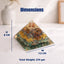 MantraMani® Dhan Vriddhi Pyramid — Pyrite Money Magnet for Wealth, Abundance & Financial Growth, Business Success & Cash Flow