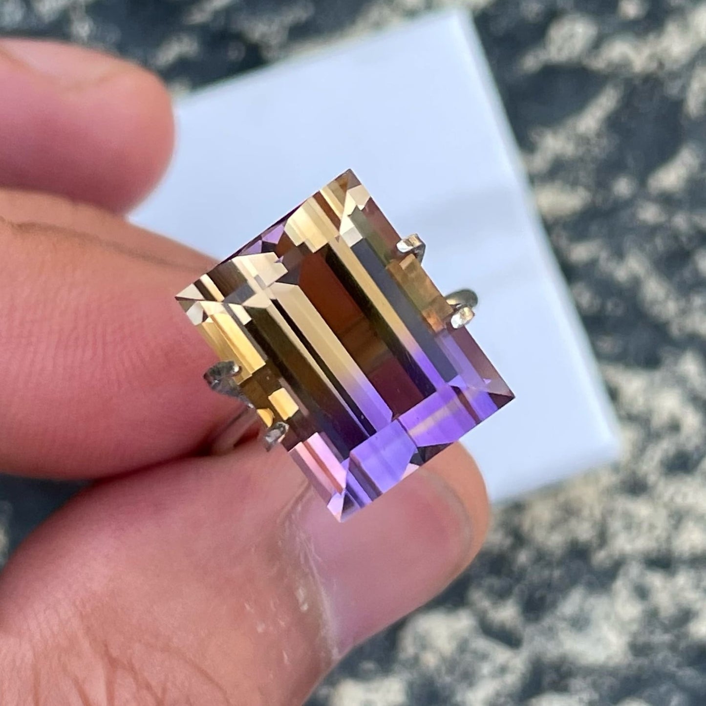 MantraMani® Ametrine — Certified Natural Loose Gemstone
