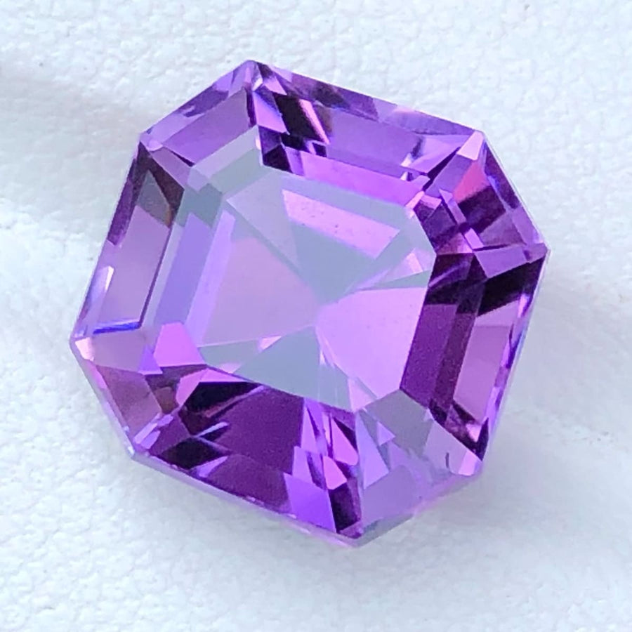 MantraMani® 8.70 Carat Amethyst Natural Loose Gemstone