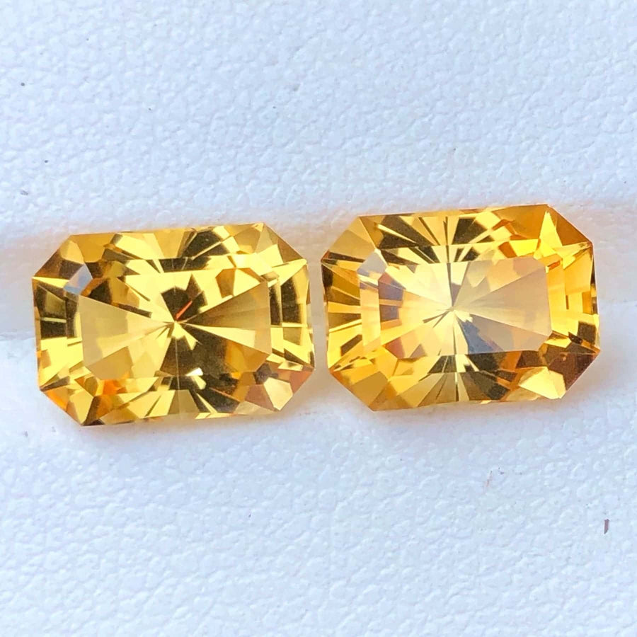 MantraMani® 5.75 Carat Yellow Citrine Natural Loose Gemstone