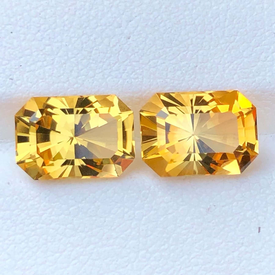 MantraMani® 5.75 Carat Yellow Citrine Natural Loose Gemstone