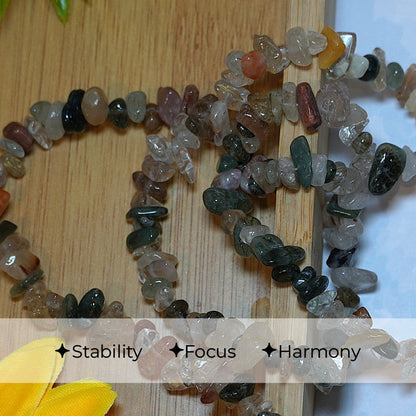 MantraMani® Fancy Jasper Chips Mala