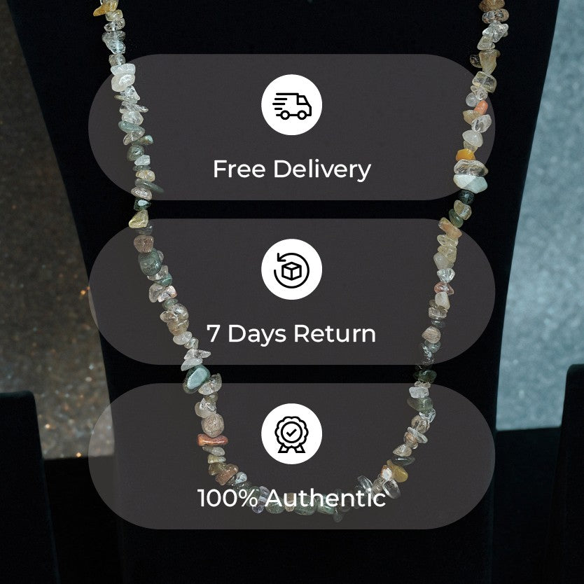 MantraMani® Fancy Jasper Chips Mala