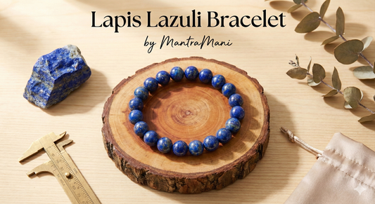 Lapis Lazuli Bracelet by MantraMani