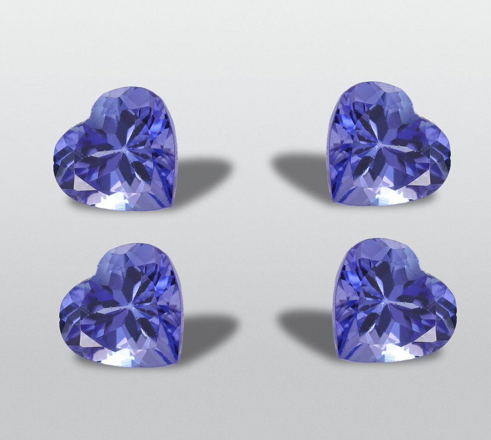 MantraMani Tanzanite Loose Gemstone – Authentic, Lab Certified | India - Angle 3