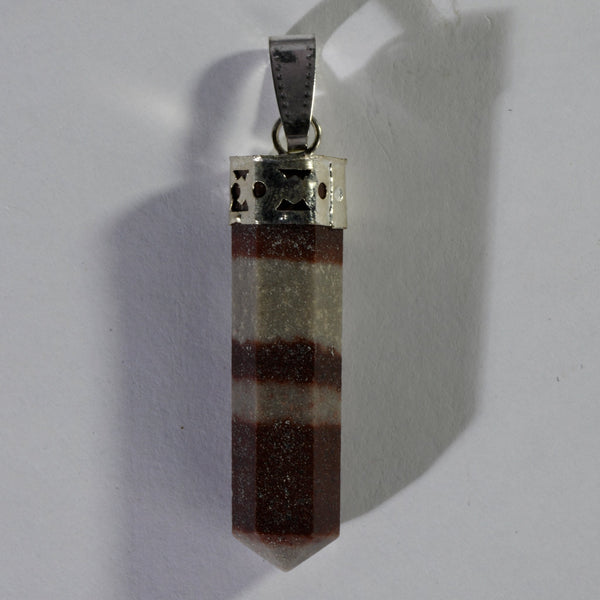 MantraMani® Narmada Crystal Point Pendant