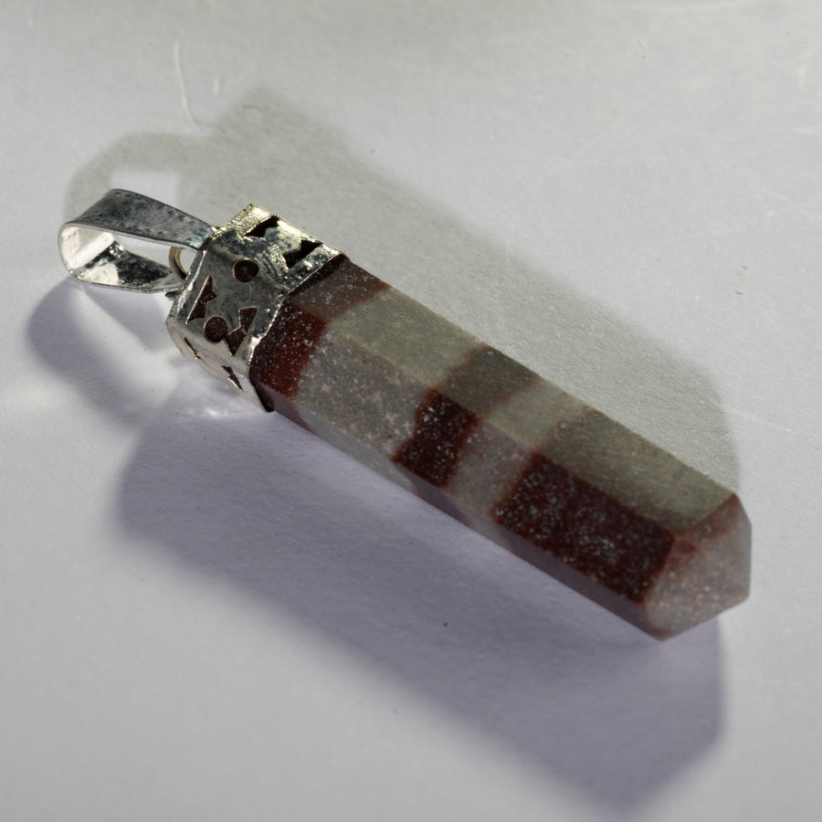 MantraMani® Narmada Crystal Point Pendant