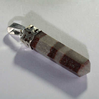 MantraMani® Narmada Crystal Point Pendant