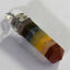 MantraMani® Seven Chakra Crystal Point Pendant | Natural Chakra Healing Pendant for Balance, Meditation & Spiritual Wellness