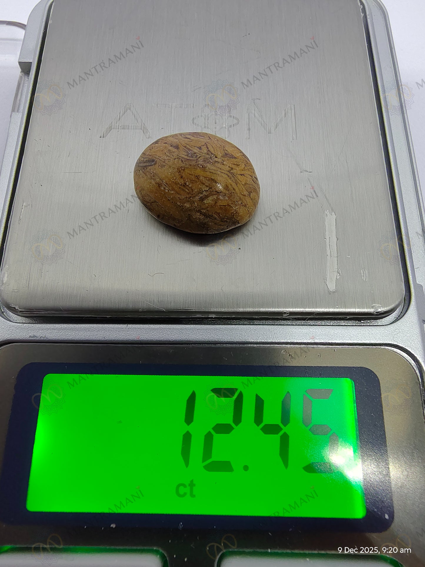 MantraMani® Sang-e-Maryam — Premium Raw Healing Stone for Emotional Balance
