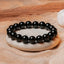 MantraMani® Éclipse Noire — Black Tourmaline Protection Bracelet