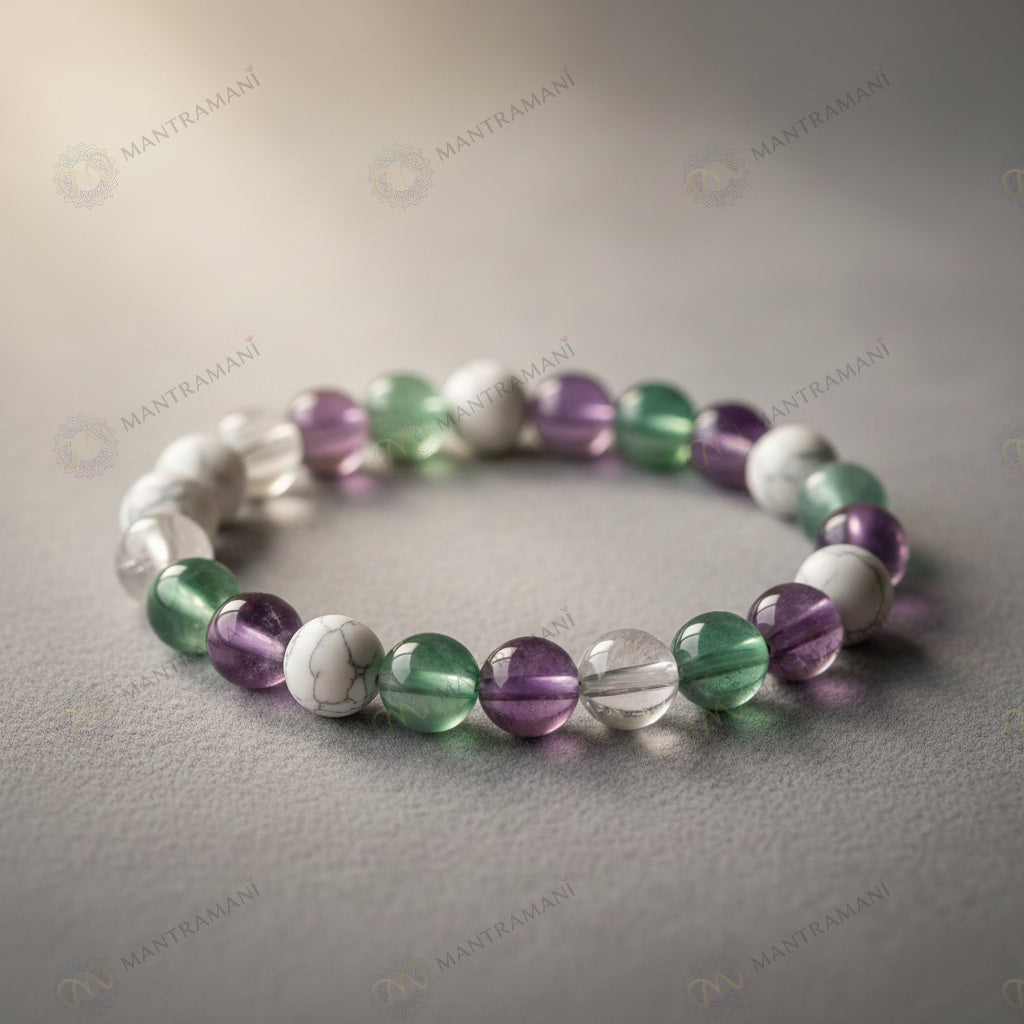 MantraMani® Lucent Mind™ — Mental Clarity Bracelet for Decision-Making & Overthinking Control