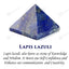MantraMani® Lapis Lazuli Pyramid – Communication, Wisdom & Confidence Crystal