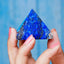 MantraMani® Lapis Lazuli Pyramid – Communication, Wisdom & Confidence Crystal