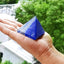 MantraMani® Lapis Lazuli Pyramid – Communication, Wisdom & Confidence Crystal