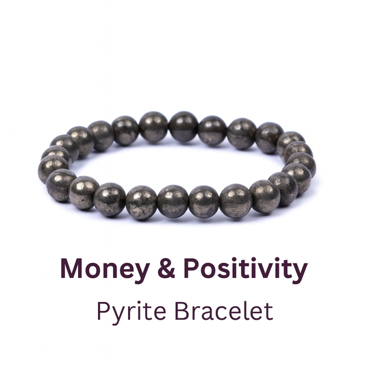 Unleash Your Golden Potential: MantraMani Raw Pyrite Bracelet