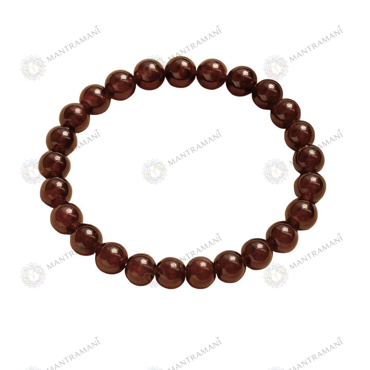 MantraMani® Hessonite (Gomedh) Bracelet to Empower Confidence