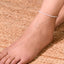 MantraMani® Moonstone Anklet- Intuition, Emotional Balance, Beauty and Divine feminine energy
