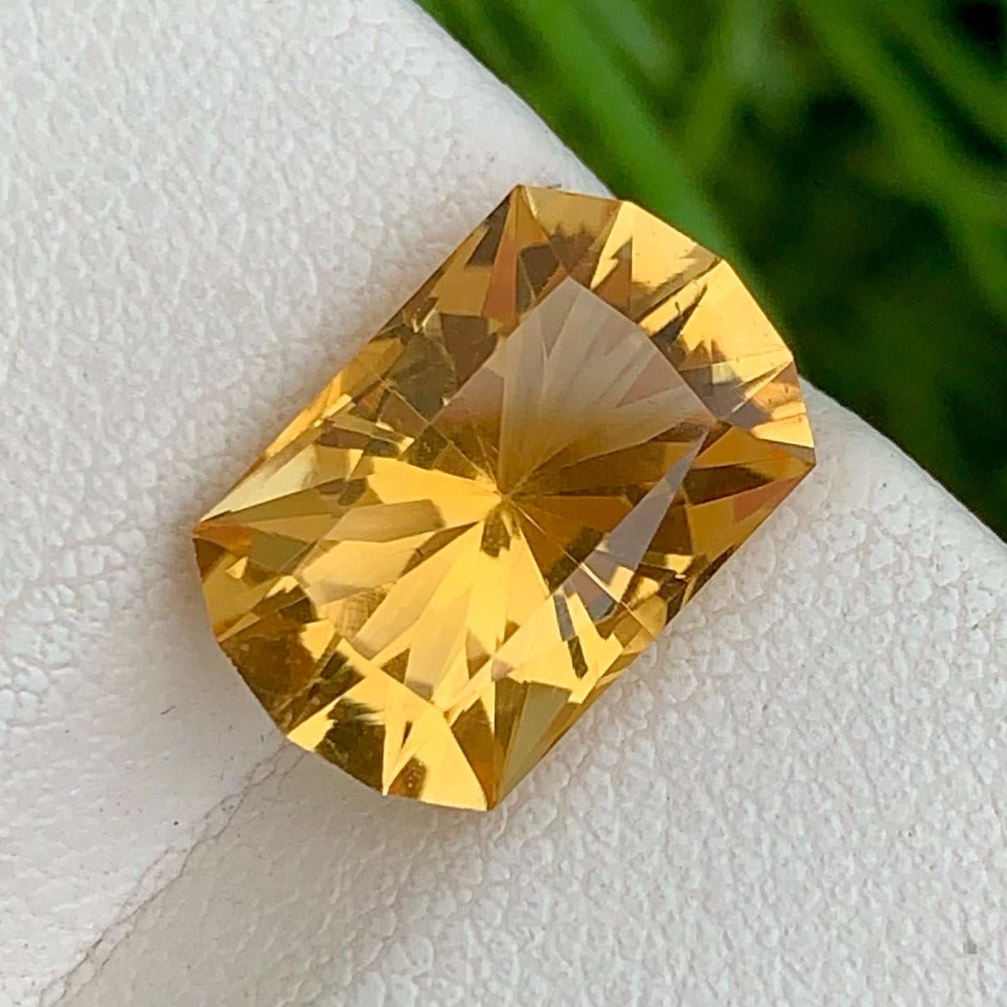 MantraMani Citrine Loose Gemstone – Authentic, Lab Certified | India