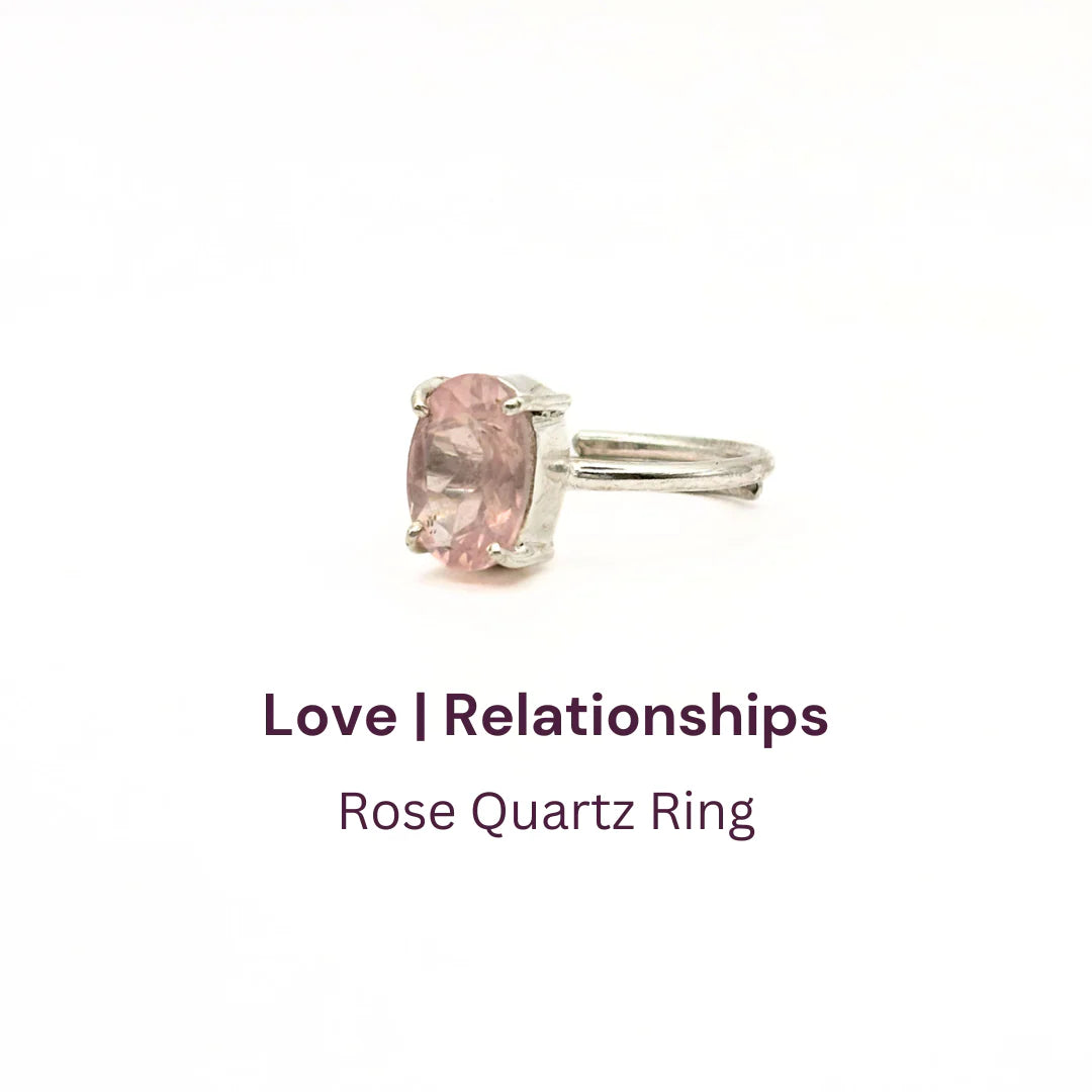 Love Attraction - Rose Quartz Ring