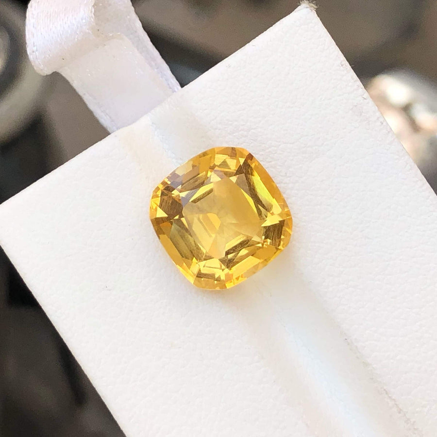 MantraMani® Golden Citrine Natural Loose Gemstone