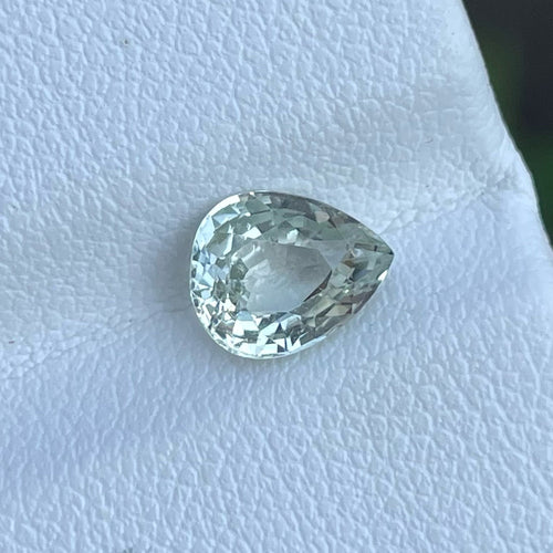 MantraMani® White Sapphire Natural Loose Gemstone