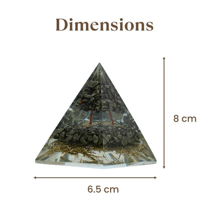 Pyrite Money Magnet Pyramid/Dhan Vridhhi Pyramid