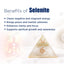 MantraMani® Selenite Pyramid