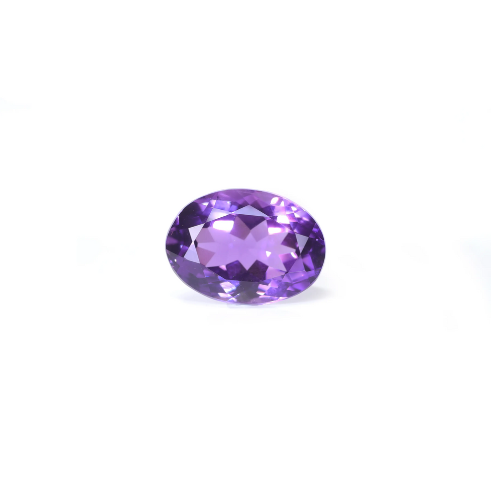 MantraMani® Amethyst (Jamunia) — Certified Authentic & Natural Gemstone