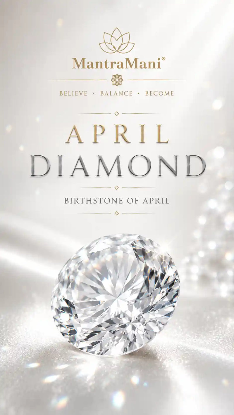 April Birthstone — Diamond Gemstone Jewelry