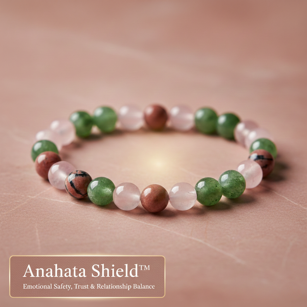 Anahata Shield™ — Heart-Energy Bracelet for Emotional Safety, Trust & Relationship Balance