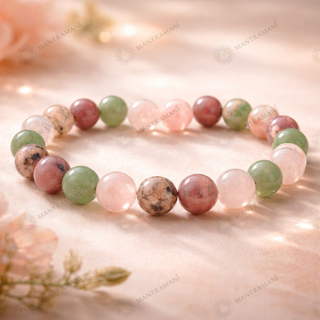 MantraMani® Anahata Shield™ — Heart-Energy Bracelet for Emotional Safety, Trust & Relationship Balance