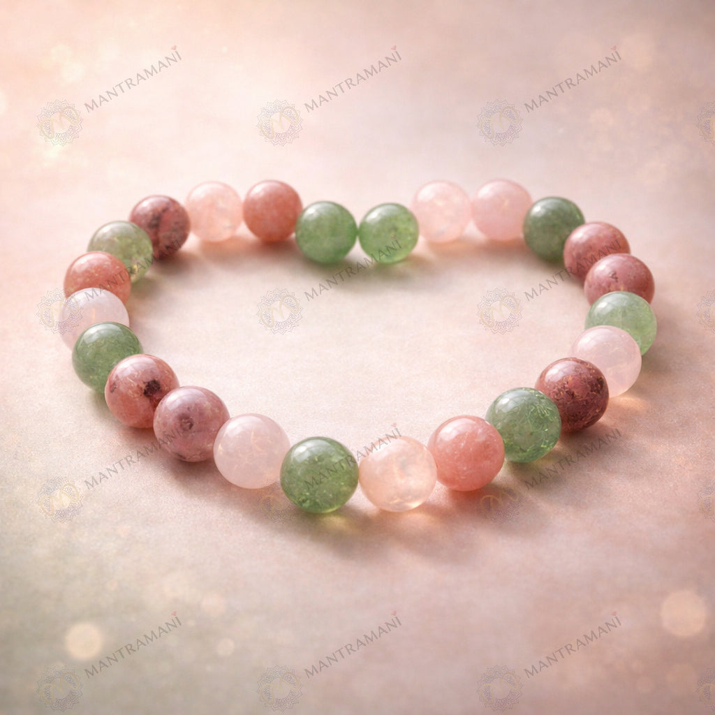 MantraMani® Anahata Shield™ — Heart-Energy Bracelet for Emotional Safety, Trust & Relationship Balance