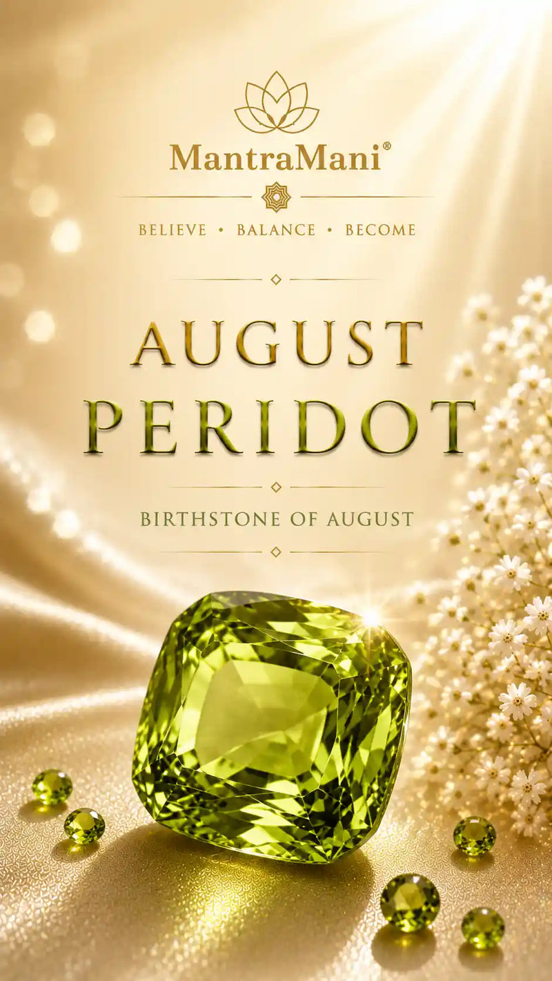 August Birthstone — Peridot Gemstone Jewelry