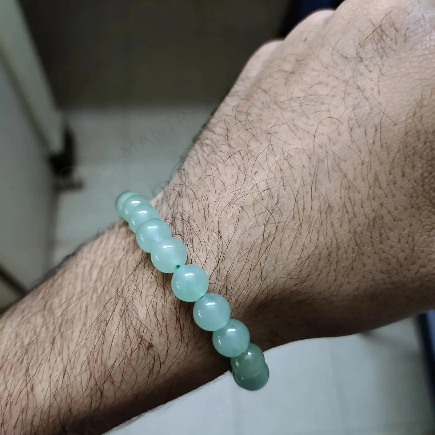 MantraMani® Green Aventurine Bracelet – Luck, Growth & Heart Healing