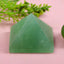 MantraMani® Green Aventurine Crystal Pyramid – Luck, Growth & Success Energy Pyramid