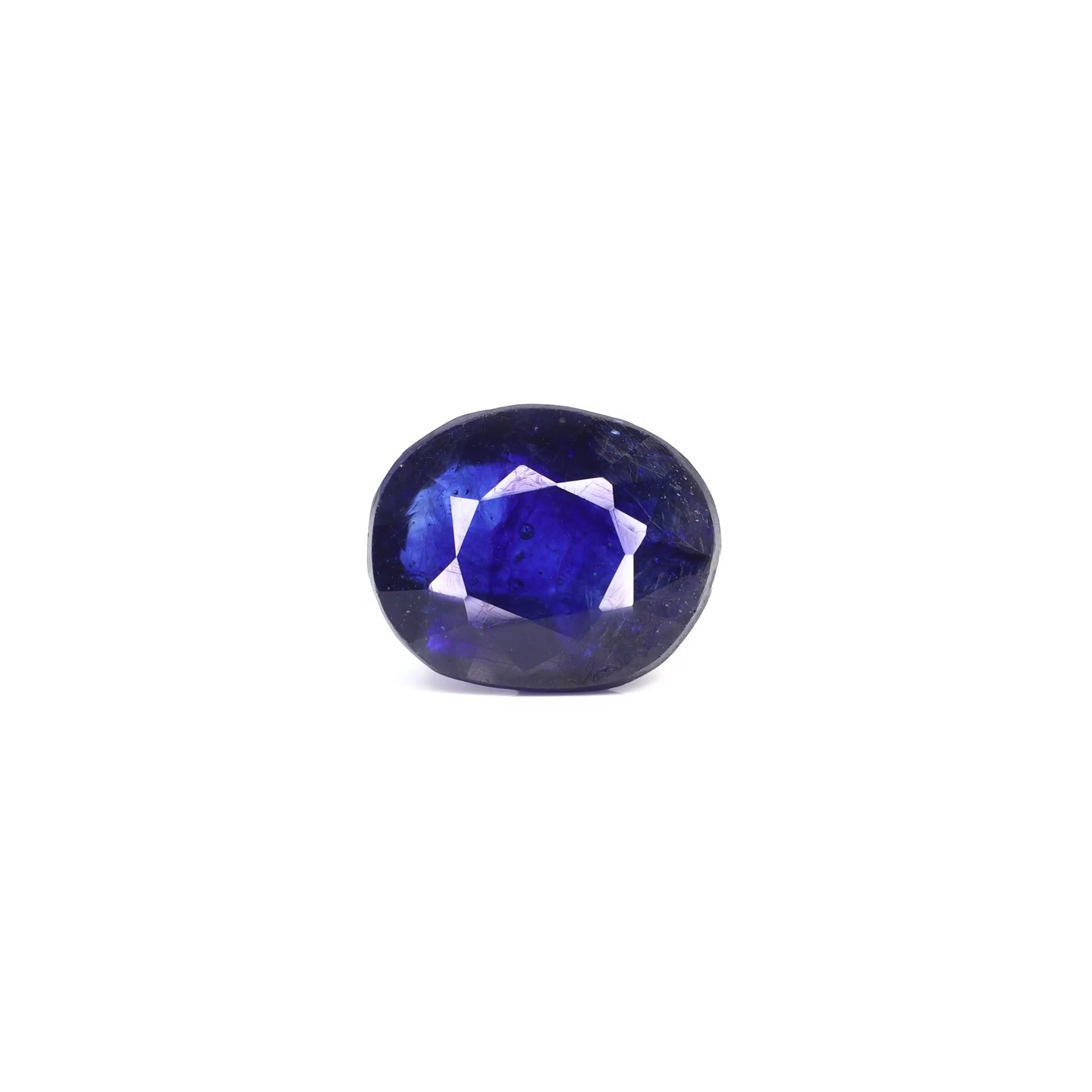 MantraMani® Blue Sapphire (Neelam) — Certified Authentic & Natural Gemstone
