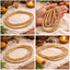 MantraMani® Bel Wood Mala — Small Beads “Bel Mala / बेल माला / বেল মালা” (3-Round) for Devotion, Japa & Daily Wear