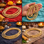 MantraMani® Bel Wood Mala — Small Beads “Bel Mala / बेल माला / বেল মালা” (3-Round) for Devotion, Japa & Daily Wear