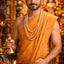 MantraMani® Bel Wood Mala — Small Beads “Bel Mala / बेल माला / বেল মালা” (3-Round) for Devotion, Japa & Daily Wear
